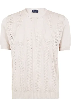 DRUMOHR T-shirt à empiècements en résille