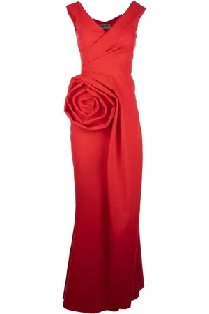CHIARA BONI Robe longue Tekkan à fleurs