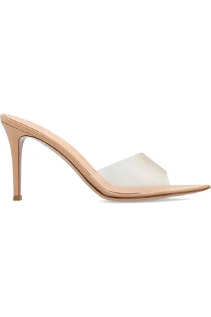 Gianvito Rossi Sandales Elle 85 mm à bride transparente