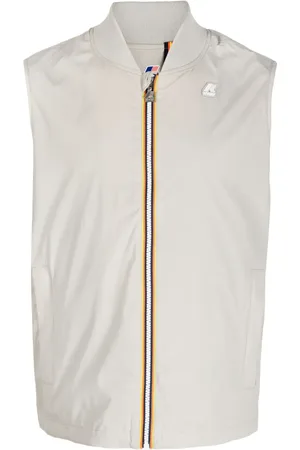 K-Way Gilet zippé à patch logo