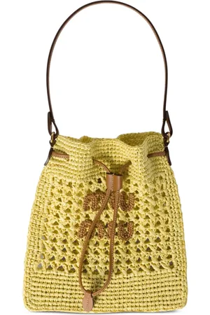 Miu Miu Mini sac seau en crochet