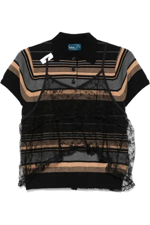 Kolor Polo à design superposé