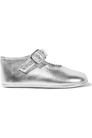 Andanines Chaussures métallisées à boucle