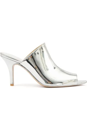 Maison Margiela Mules à effet métallisé