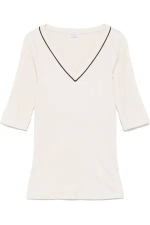 Brunello Cucinelli T-shirt à col v