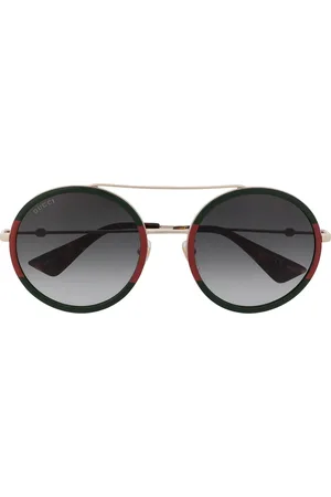 Gucci Lunettes de soleil à monture ronde