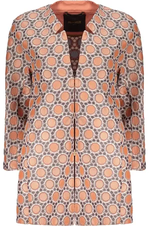 MOORER Veste à motif géométrique
