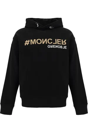 Moncler Hoodie en coton à logo imprimé
