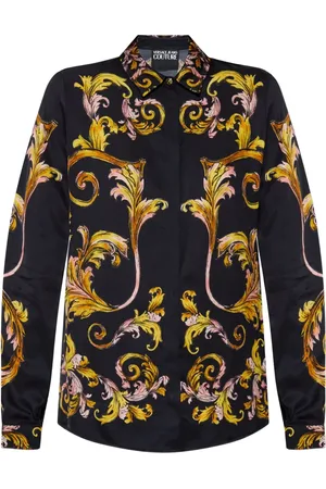 VERSACE Chemise Outline à imprimé Barocco