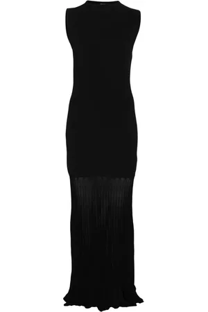 Totême Robe longue à design plissé