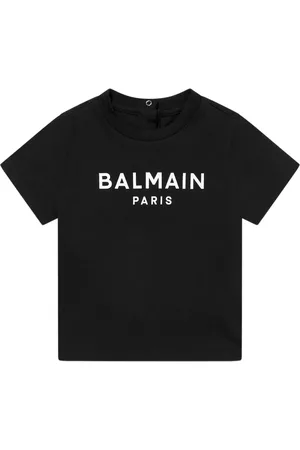 Balmain T-shirt à logo imprimé