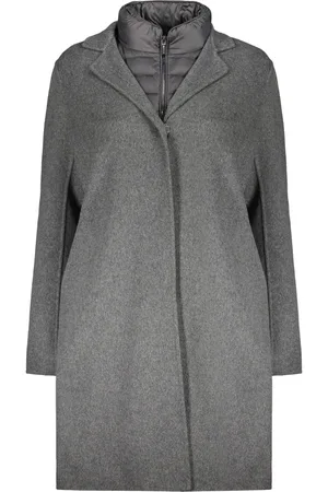 MOORER Manteau droit à simple boutonnage
