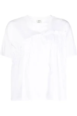 Jason Wu T-shirt à design froncé