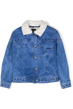 MONNALISA Veste en jean à broderie étoile