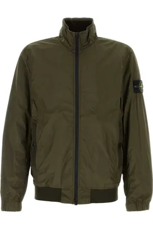 Stone Island Veste bomber à fermeture zippée