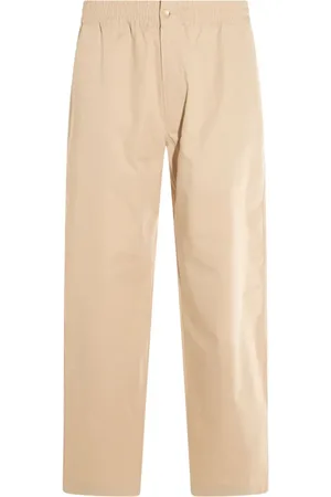Maison Kitsuné Pantalon en coton à coupe droite