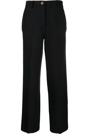ALYSI Pantalon droit à plis marqués