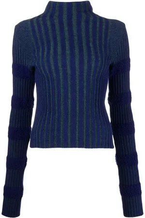 Paula Canovas Del Vas Pull en maille nervurée