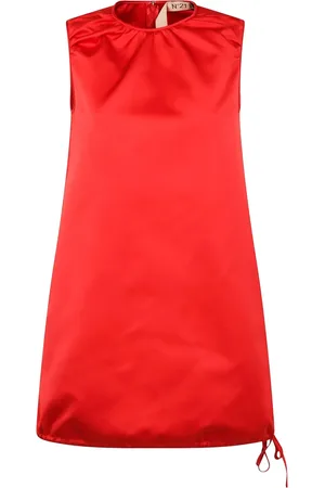 Nº21 Robe courte à fini satiné