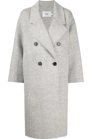 B+AB Manteau croisé à revers amples