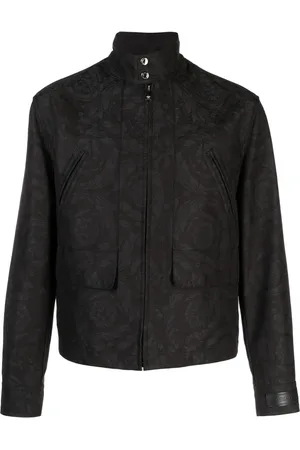 VERSACE Veste bomber à imprimé Barocco