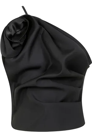 MAGDA BUTRYM Haut drapé à design asymétrique
