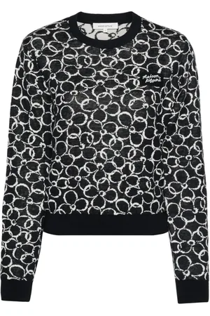 Maison Kitsuné Pull à applique logo