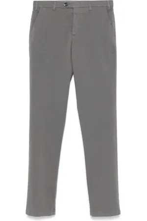 CANALI Pantalon chino à motif de chevrons