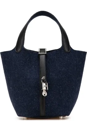 Hermès Sac à main Picotin Lock 18 en cuir Feutre et Swift (2020)