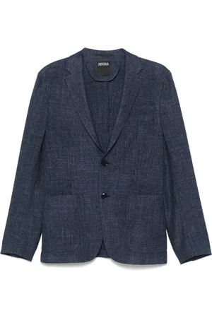 Ermenegildo Zegna Blazer à design tissé