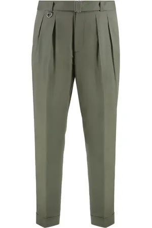 Paolo Pecora Pantalon droit en coton