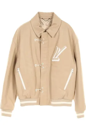 LOUIS VUITTON Veste bomber en cuir (années 2010)