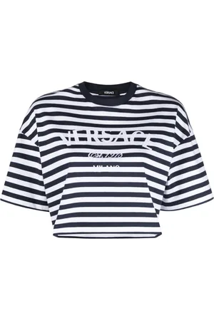 VERSACE T-shirt crop L