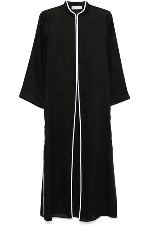 Tory Burch Robe en lin à coupe longue