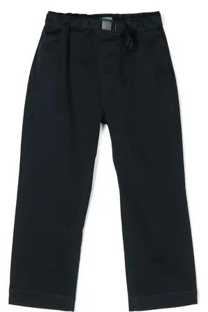 Woolrich Pantalon droit à taille ceinturée
