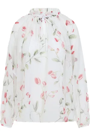 Giambattista Valli Blouse à fleurs imprimées