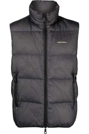 Dsquared2 Gilet matelassé à logo embossé