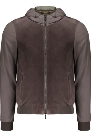 MOORER Veste bomber à empiècements