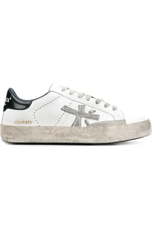 Premiata Baskets à logo sur le côté