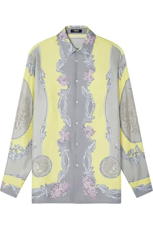 VERSACE Chemise à boutonnière sur le devant