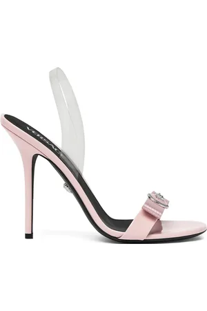 VERSACE Sandales Gianni Ribbon 110 mm à bride arrière