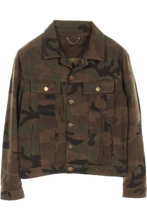 LOUIS VUITTON X Supreme veste en jean à motif camouflage (années 2010)