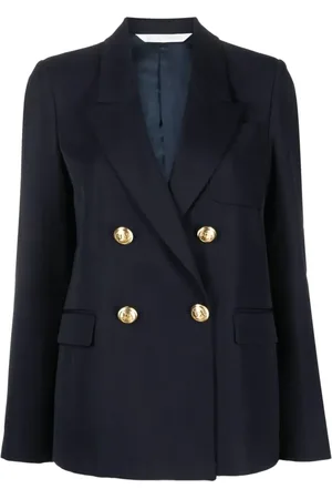 Palm Angels Blazer à motif palmier brodé