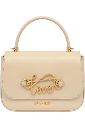 Moschino Sac porté épaule à plaque logo