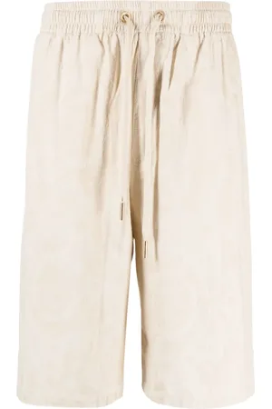 VERSACE Short Barocco Silhouette en chambray