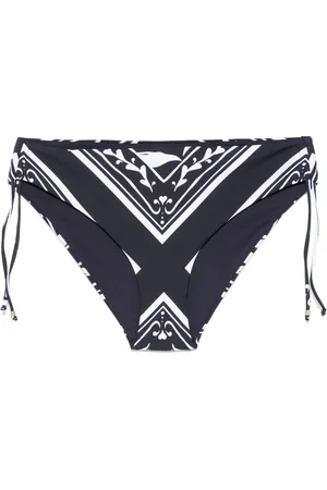 Twin-Set Bas de bikini à imprimé graphique