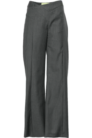 GAUGE81 Pantalon palazzo Tora à fines rayures