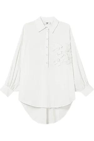 Twin-Set Chemise à applique fleur