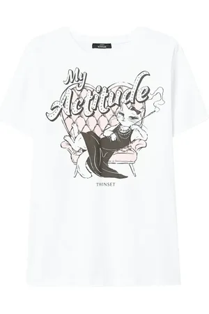 Twin-Set T-shirt à imprimé graphique