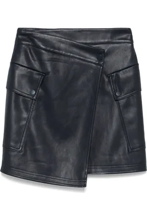 Essentiel Antwerp Minijupe portefeuille en cuir artificiel